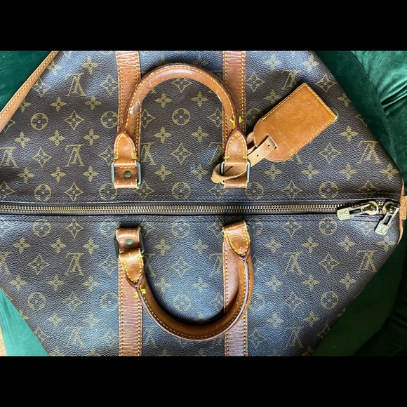 Authentic Louis Vuitton keepall 45 bandouliere travel monogram unisex - Picture 15 of 16